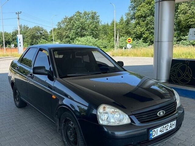 Чорний ВАЗ 2170 Priora, об'ємом двигуна 1.6 л та пробігом 187 тис. км за 2250 $, фото 1 на Automoto.ua