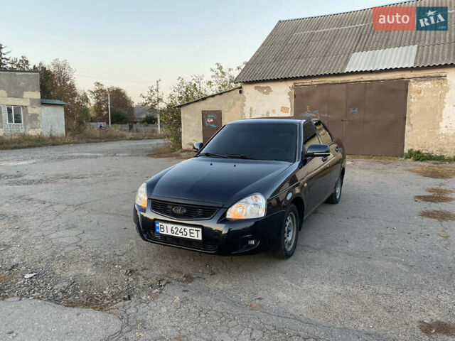 Черный ВАЗ 2170 Priora, объемом двигателя 1.6 л и пробегом 321 тыс. км за 3400 $, фото 1 на Automoto.ua