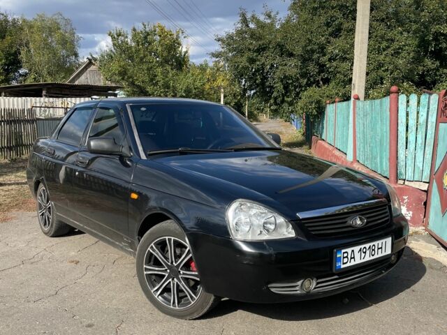 Черный ВАЗ 2170 Priora, объемом двигателя 1.6 л и пробегом 3 тыс. км за 2600 $, фото 1 на Automoto.ua