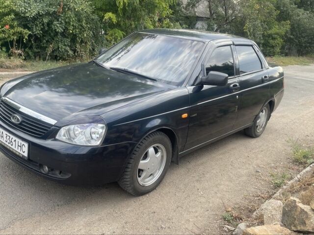 Черный ВАЗ 2170 Priora, объемом двигателя 1.6 л и пробегом 140 тыс. км за 2700 $, фото 1 на Automoto.ua