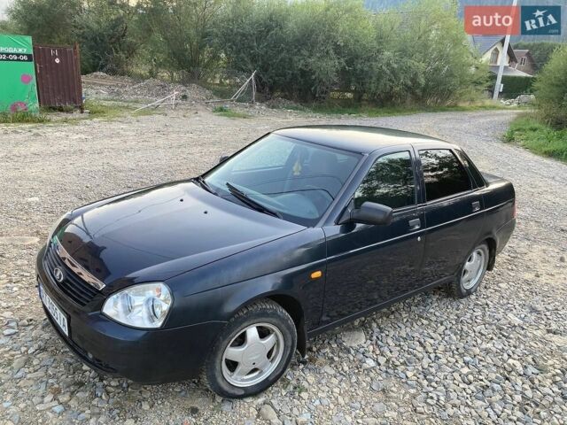 Черный ВАЗ 2170 Priora, объемом двигателя 1.6 л и пробегом 76 тыс. км за 1800 $, фото 1 на Automoto.ua