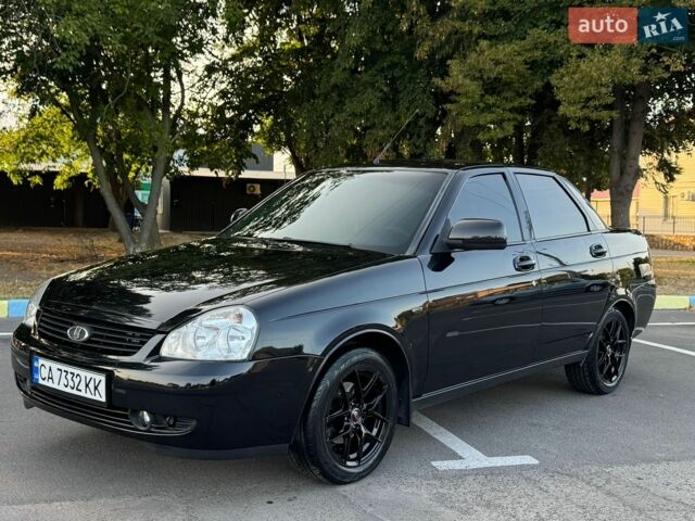 Черный ВАЗ 2170 Priora, объемом двигателя 1.6 л и пробегом 160 тыс. км за 4000 $, фото 1 на Automoto.ua