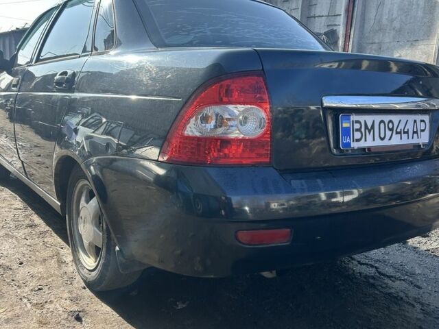 Черный ВАЗ 2170 Priora, объемом двигателя 1.6 л и пробегом 200 тыс. км за 1500 $, фото 1 на Automoto.ua