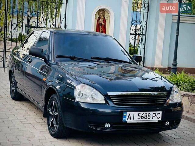 Чорний ВАЗ 2170 Priora, об'ємом двигуна 1.6 л та пробігом 218 тис. км за 2999 $, фото 1 на Automoto.ua
