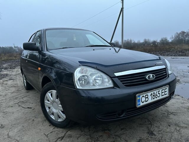 Черный ВАЗ 2170 Priora, объемом двигателя 1.6 л и пробегом 200 тыс. км за 2500 $, фото 1 на Automoto.ua