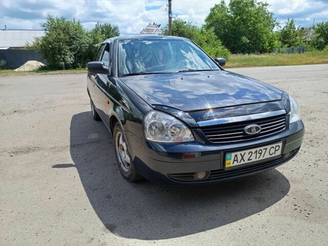 Чорний ВАЗ 2170 Priora, об'ємом двигуна 1.6 л та пробігом 143 тис. км за 2250 $, фото 1 на Automoto.ua