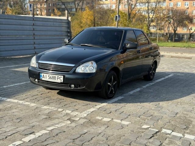 Черный ВАЗ 2170 Priora, объемом двигателя 1.6 л и пробегом 190 тыс. км за 2300 $, фото 1 на Automoto.ua