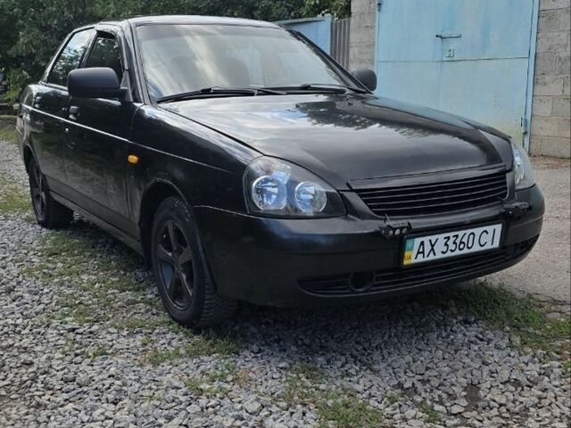 Чорний ВАЗ 2170 Priora, об'ємом двигуна 1.6 л та пробігом 1 тис. км за 2000 $, фото 1 на Automoto.ua