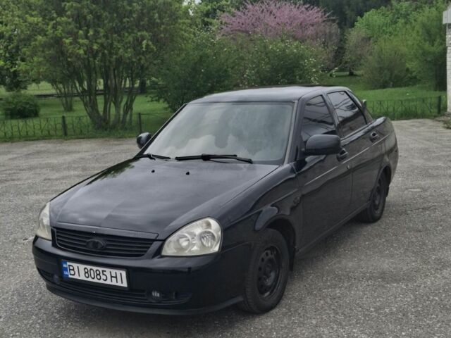 Черный ВАЗ 2170 Priora, объемом двигателя 1.6 л и пробегом 177 тыс. км за 2603 $, фото 1 на Automoto.ua