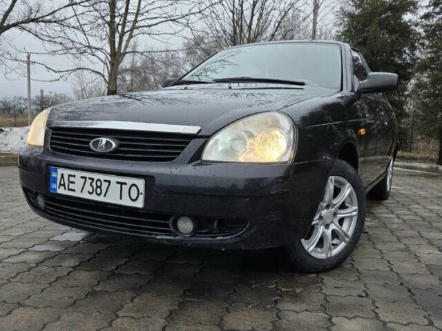 Черный ВАЗ 2170 Priora, объемом двигателя 1.6 л и пробегом 166 тыс. км за 2450 $, фото 1 на Automoto.ua