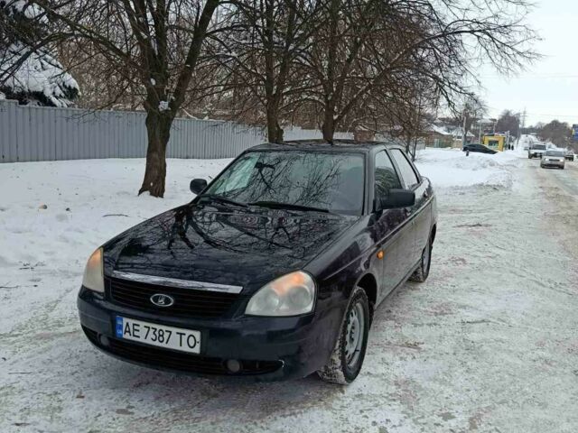 Черный ВАЗ 2170 Priora, объемом двигателя 1.6 л и пробегом 166 тыс. км за 2000 $, фото 1 на Automoto.ua