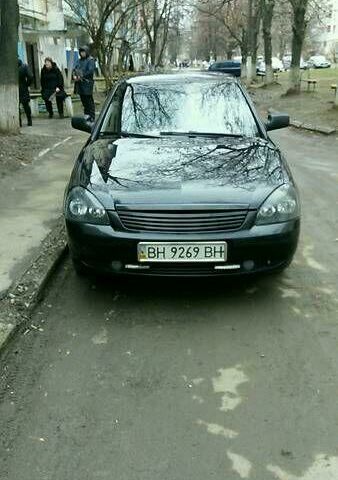 Чорний ВАЗ 2170 Priora, об'ємом двигуна 1.6 л та пробігом 135 тис. км за 4000 $, фото 1 на Automoto.ua