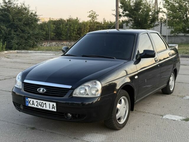 Черный ВАЗ 2170 Priora, объемом двигателя 1.6 л и пробегом 200 тыс. км за 2500 $, фото 1 на Automoto.ua