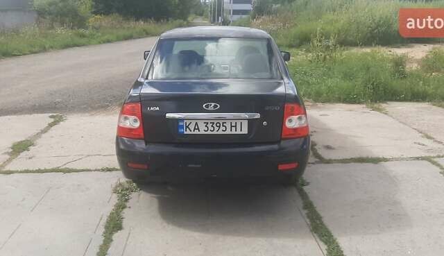 Черный ВАЗ 2170 Priora, объемом двигателя 1.6 л и пробегом 270 тыс. км за 1900 $, фото 1 на Automoto.ua