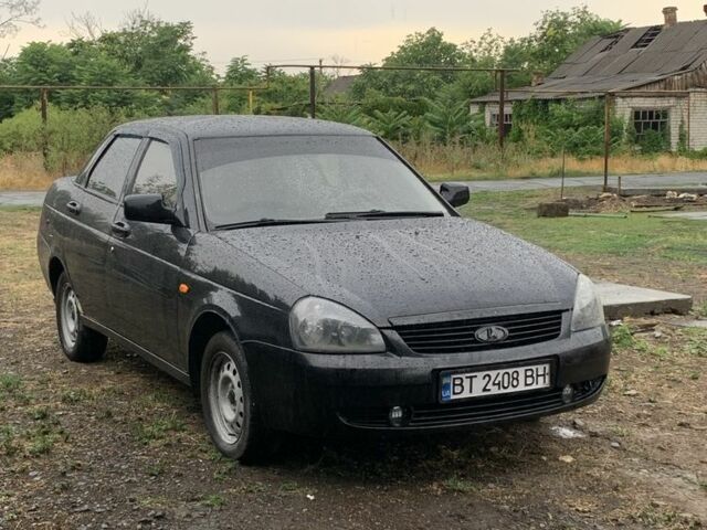 Чорний ВАЗ 2170 Priora, об'ємом двигуна 1.6 л та пробігом 175 тис. км за 2200 $, фото 1 на Automoto.ua