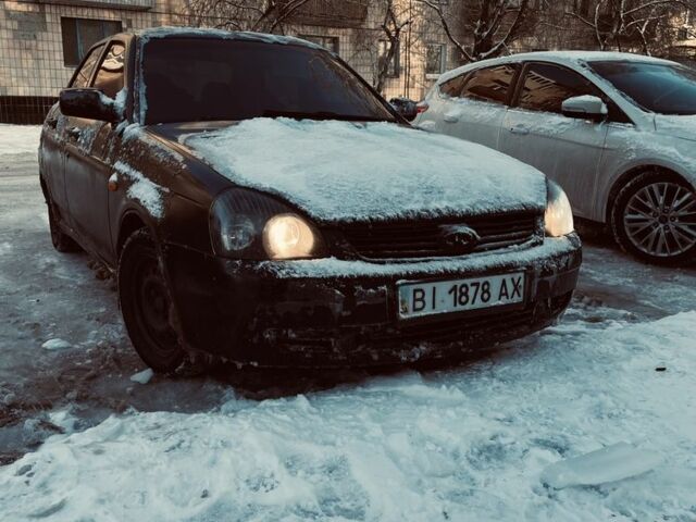 Черный ВАЗ 2170 Priora, объемом двигателя 1.6 л и пробегом 326 тыс. км за 2700 $, фото 1 на Automoto.ua