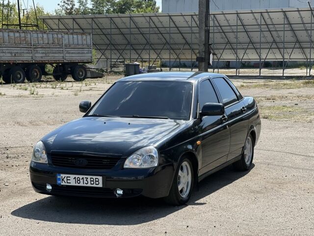 Чорний ВАЗ 2170 Priora, об'ємом двигуна 1.6 л та пробігом 76 тис. км за 3360 $, фото 1 на Automoto.ua