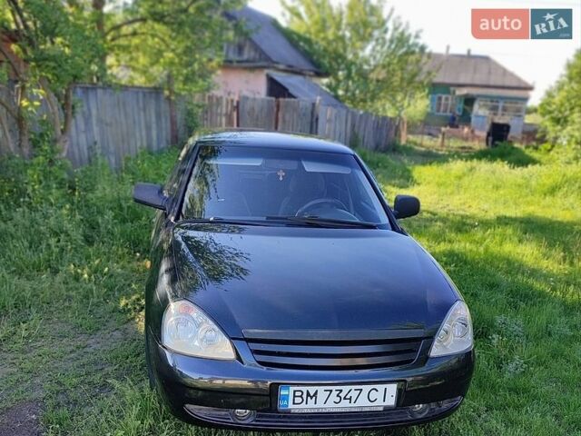 Черный ВАЗ 2170 Priora, объемом двигателя 1.6 л и пробегом 145 тыс. км за 2500 $, фото 1 на Automoto.ua