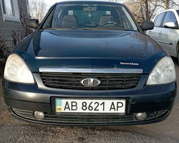 Черный ВАЗ 2170 Priora, объемом двигателя 1.6 л и пробегом 190 тыс. км за 2000 $, фото 1 на Automoto.ua