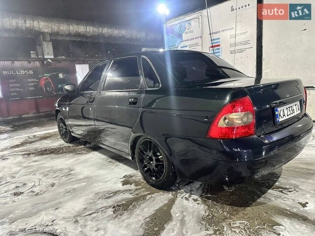 Черный ВАЗ 2170 Priora, объемом двигателя 1.6 л и пробегом 312 тыс. км за 2100 $, фото 1 на Automoto.ua