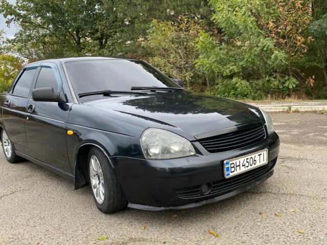 Чорний ВАЗ 2170 Priora, об'ємом двигуна 1.6 л та пробігом 162 тис. км за 3200 $, фото 1 на Automoto.ua
