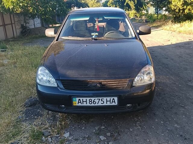 Чорний ВАЗ 2170 Priora, об'ємом двигуна 1.6 л та пробігом 177 тис. км за 17500 $, фото 1 на Automoto.ua