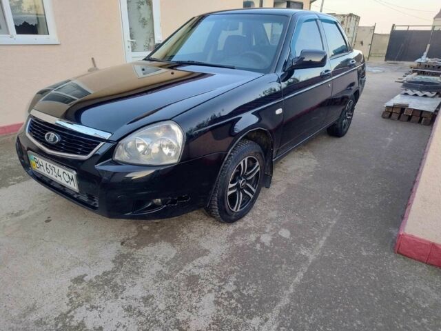 Чорний ВАЗ 2170 Priora, об'ємом двигуна 1.6 л та пробігом 256 тис. км за 2450 $, фото 1 на Automoto.ua