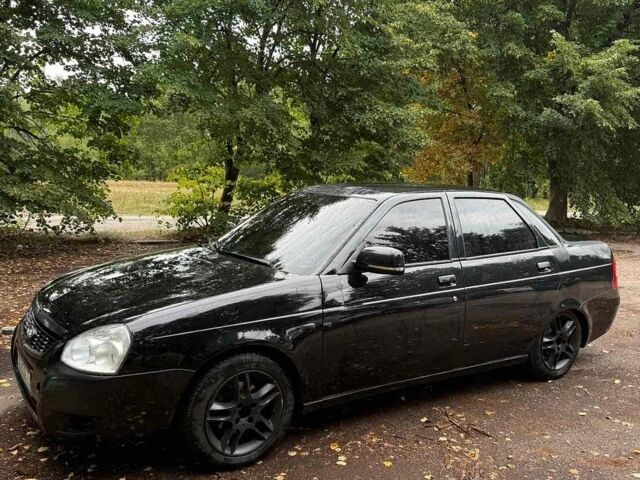 Чорний ВАЗ 2170 Priora, об'ємом двигуна 1.6 л та пробігом 200 тис. км за 2900 $, фото 1 на Automoto.ua