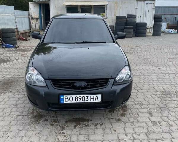 Чорний ВАЗ 2170 Priora, об'ємом двигуна 1.6 л та пробігом 450 тис. км за 1999 $, фото 1 на Automoto.ua