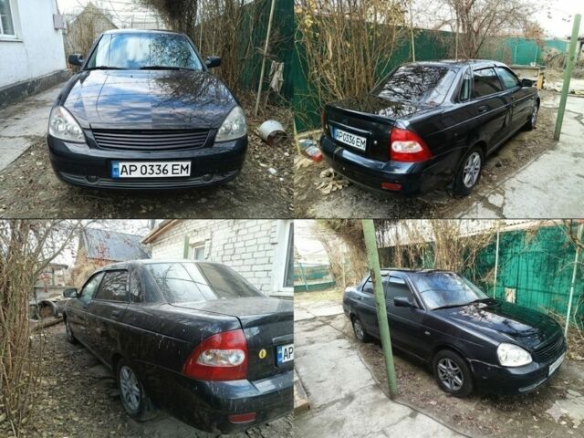 Чорний ВАЗ 2170 Priora, об'ємом двигуна 1.6 л та пробігом 252 тис. км за 1900 $, фото 1 на Automoto.ua