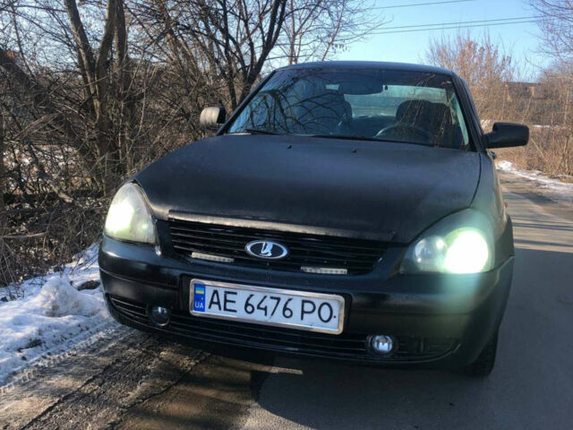 Черный ВАЗ 2170 Priora, объемом двигателя 1.6 л и пробегом 222 тыс. км за 1800 $, фото 1 на Automoto.ua