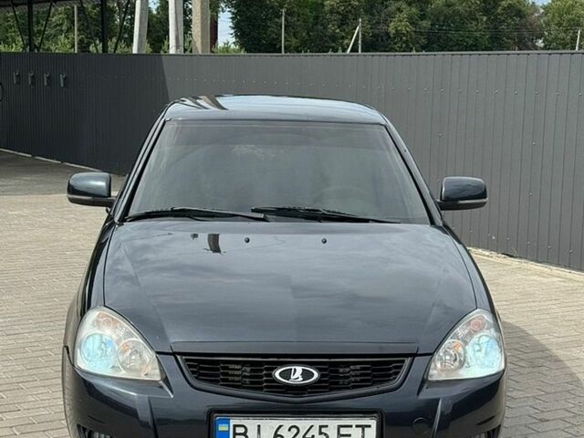 Черный ВАЗ 2170 Priora, объемом двигателя 1.6 л и пробегом 372 тыс. км за 2600 $, фото 1 на Automoto.ua