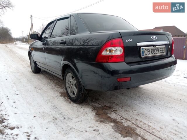 Чорний ВАЗ 2170 Priora, об'ємом двигуна 1.6 л та пробігом 240 тис. км за 3350 $, фото 1 на Automoto.ua