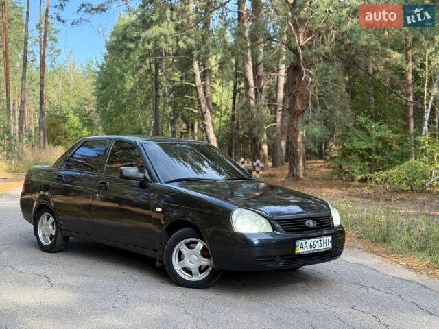 Черный ВАЗ 2170 Priora, объемом двигателя 1.6 л и пробегом 280 тыс. км за 2299 $, фото 1 на Automoto.ua