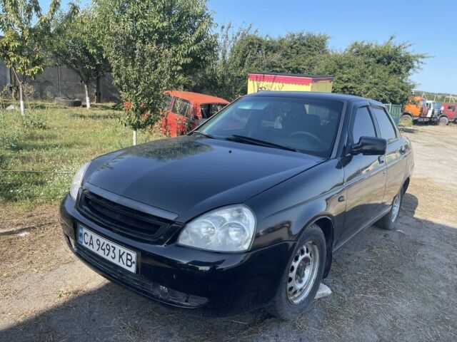 Чорний ВАЗ 2170 Priora, об'ємом двигуна 1.6 л та пробігом 170 тис. км за 1600 $, фото 1 на Automoto.ua