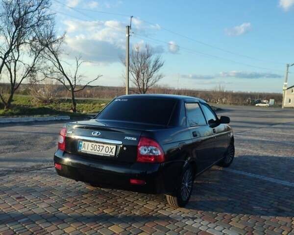 Черный ВАЗ 2170 Priora, объемом двигателя 1.6 л и пробегом 182 тыс. км за 3099 $, фото 1 на Automoto.ua