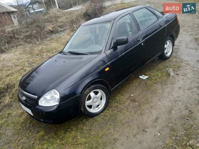 Черный ВАЗ 2170 Priora, объемом двигателя 1.6 л и пробегом 170 тыс. км за 2700 $, фото 1 на Automoto.ua