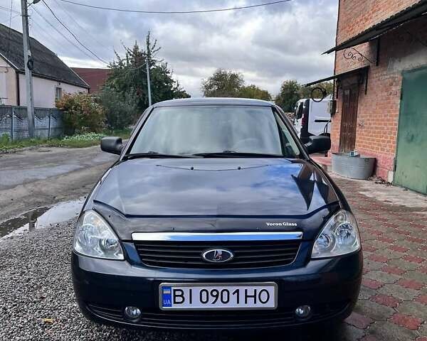 Черный ВАЗ 2170 Priora, объемом двигателя 1.6 л и пробегом 108 тыс. км за 3950 $, фото 1 на Automoto.ua