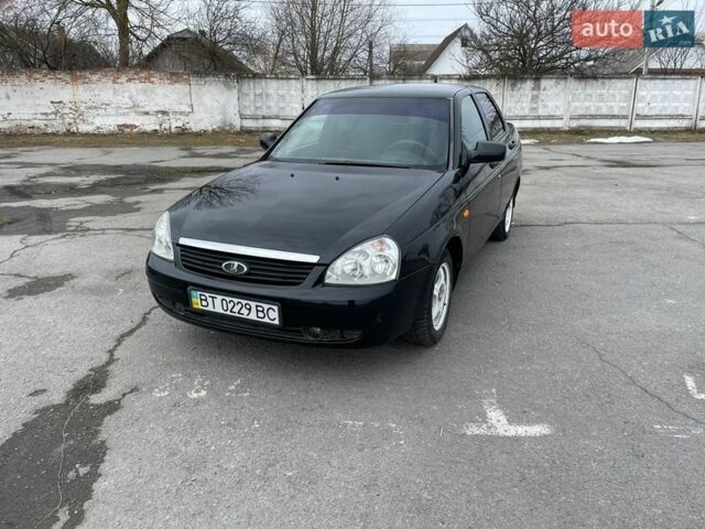 Черный ВАЗ 2170 Priora, объемом двигателя 1.6 л и пробегом 262 тыс. км за 2350 $, фото 1 на Automoto.ua