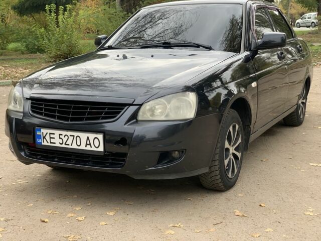 Черный ВАЗ 2170 Priora, объемом двигателя 1.6 л и пробегом 194 тыс. км за 2650 $, фото 1 на Automoto.ua