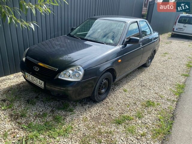 Чорний ВАЗ 2170 Priora, об'ємом двигуна 1.6 л та пробігом 159 тис. км за 1800 $, фото 1 на Automoto.ua