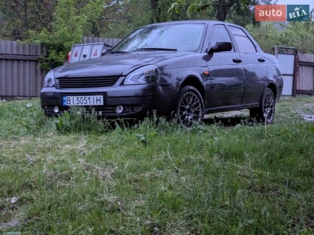 Чорний ВАЗ 2170 Priora, об'ємом двигуна 1.6 л та пробігом 226 тис. км за 2500 $, фото 1 на Automoto.ua