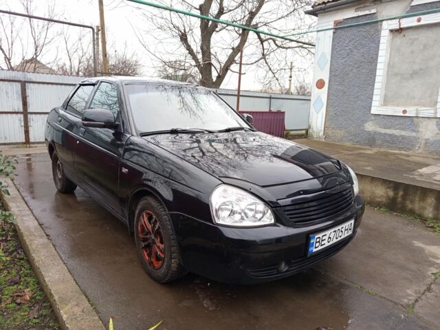 Чорний ВАЗ 2170 Priora, об'ємом двигуна 1.6 л та пробігом 200 тис. км за 2600 $, фото 1 на Automoto.ua