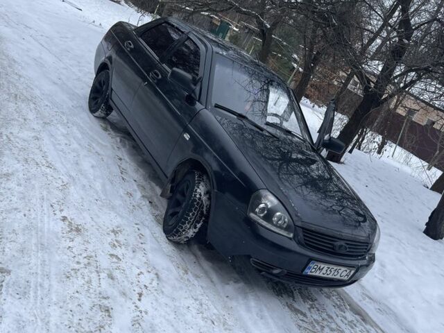 Черный ВАЗ 2170 Priora, объемом двигателя 1.6 л и пробегом 200 тыс. км за 2200 $, фото 1 на Automoto.ua
