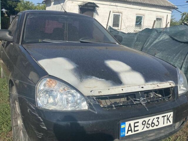 Чорний ВАЗ 2170 Priora, об'ємом двигуна 1.6 л та пробігом 220 тис. км за 1000 $, фото 1 на Automoto.ua