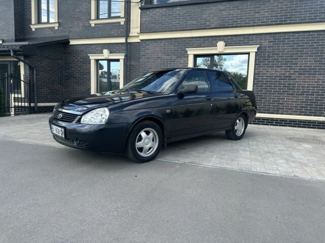 Черный ВАЗ 2170 Priora, объемом двигателя 1.6 л и пробегом 175 тыс. км за 2098 $, фото 1 на Automoto.ua