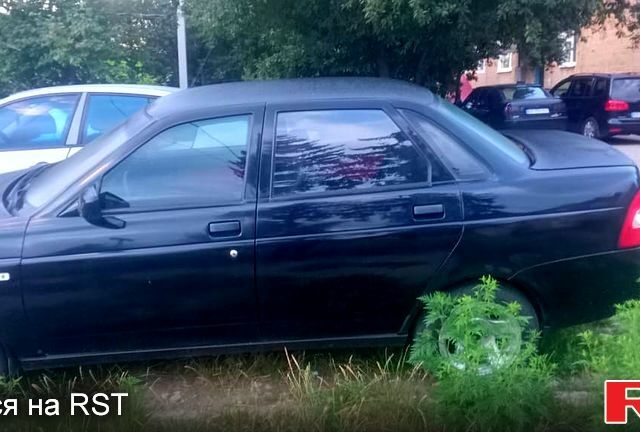 Черный ВАЗ 2170 Priora, объемом двигателя 1.6 л и пробегом 220 тыс. км за 1600 $, фото 1 на Automoto.ua