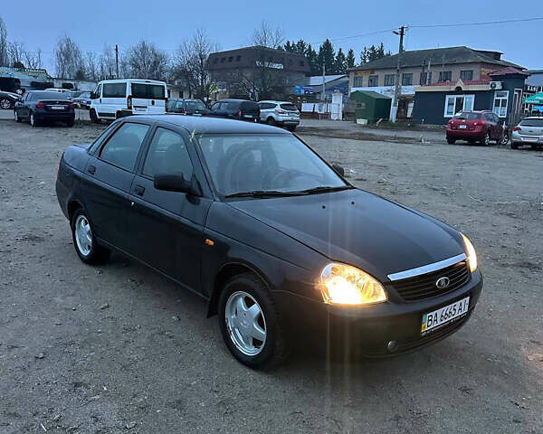 Чорний ВАЗ 2170 Priora, об'ємом двигуна 1.6 л та пробігом 232 тис. км за 2499 $, фото 1 на Automoto.ua