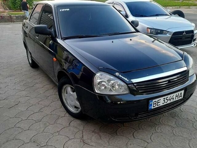 Чорний ВАЗ 2170 Priora, об'ємом двигуна 1.6 л та пробігом 262 тис. км за 2850 $, фото 1 на Automoto.ua