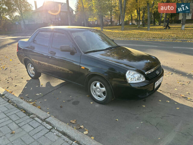 Черный ВАЗ 2170 Priora, объемом двигателя 1.6 л и пробегом 136 тыс. км за 3100 $, фото 1 на Automoto.ua